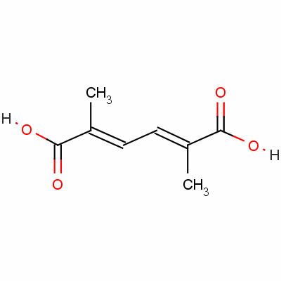 2,5-Dimethyl-2,4-hexadienedioic acidStructure,20514-41-4Structure 2,5-Dimethyl-2,4-hexadienedioic acid Structure,20514-41-4Structure