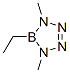 4,5-Dihydro-5-ethyl -1,4-dimethyl -1h-tetrazaboroleStructure,20534-01-4Structure 4,5-Dihydro-5-ethyl -1,4-dimethyl -1h-tetrazaborole Structure,20534-01-4Structure