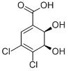(2R,3r)-1-carboxy-4,5-dichloro-2,3-dihydroxycyclohexa-4,6-dieneStructure,205587-32-2Structure (2R,3r)-1-carboxy-4,5-dichloro-2,3-dihydroxycyclohexa-4,6-diene Structure,205587-32-2Structure