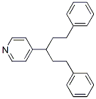 4-(1-Phenethyl-3-phenylpropyl)pyridineStructure,2057-47-8Structure 4-(1-Phenethyl-3-phenylpropyl)pyridine Structure,2057-47-8Structure