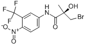 (R)-3-溴-2-羥基-2-甲基-n-(4-硝基-3-(三氟甲基)苯基)丙酰胺結(jié)構(gòu)式_206193-18-2結(jié)構(gòu)式