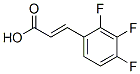 2,3,4-Trifluorocinnamic acidStructure,207742-85-6Structure 2,3,4-Trifluorocinnamic acid Structure,207742-85-6Structure