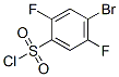 4-Bromo-2,5-difluorobenzenesulfonyl chlorideStructure,207974-14-9Structure 4-Bromo-2,5-difluorobenzenesulfonyl chloride Structure,207974-14-9Structure