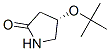 (4s)-(9ci)-4-(1,1-二甲基乙氧基)-2-吡咯烷酮結(jié)構(gòu)式_208523-17-5結(jié)構(gòu)式