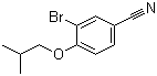 3-Bromo-4-(2-methylpropoxy)benzonitrile Structure,208665-95-6Structure