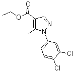 Ethyl 1-(3,4-dichlorophenyl)-5-methyl-1h-pyrazole-4-carboxylateStructure,208944-53-0Structure Ethyl 1-(3,4-dichlorophenyl)-5-methyl-1h-pyrazole-4-carboxylate Structure,208944-53-0Structure