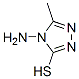 4-Amino-5-methyl-4H-1,2,4-triazole-3-thiolStructure,20939-15-5Structure 4-Amino-5-methyl-4H-1,2,4-triazole-3-thiol Structure,20939-15-5Structure