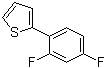 2-(2,4-Difluorophenyl)thiopheneStructure,209592-66-5Structure 2-(2,4-Difluorophenyl)thiophene Structure,209592-66-5Structure