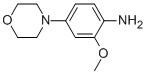 2-甲氧基-4-(4-嗎啉)苯胺結構式_209960-91-8結構式