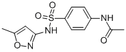4-Acetylamino-n-(5-methyl-3-isoxazolyl)benzenesulfonamide Structure,21312-10-7Structure