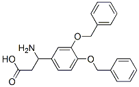 3-Amino-3-(3,4-dibenzyloxy-phenyl)-propionic acidStructure,213192-60-0Structure 3-Amino-3-(3,4-dibenzyloxy-phenyl)-propionic acid Structure,213192-60-0Structure