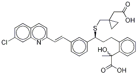 Montelukast dicarboxylic acidStructure,213380-27-9Structure Montelukast dicarboxylic acid Structure,213380-27-9Structure