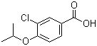 3-Chloro-4-isopropoxybenzoic acidStructure,213598-07-3Structure 3-Chloro-4-isopropoxybenzoic acid Structure,213598-07-3Structure