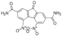 4,5-Dinitro-9-oxo-9H-fluorene-2,7-dicarboxamideStructure,213598-63-1Structure 4,5-Dinitro-9-oxo-9H-fluorene-2,7-dicarboxamide Structure,213598-63-1Structure