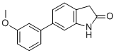 6-(3-Methoxy-phenyl)-1,3-dihydro-indol-2-oneStructure,215433-89-9Structure 6-(3-Methoxy-phenyl)-1,3-dihydro-indol-2-one Structure,215433-89-9Structure