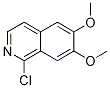 1-Chloro-6,7-dimethoxyisoquinolineStructure,21560-29-2Structure 1-Chloro-6,7-dimethoxyisoquinoline Structure,21560-29-2Structure