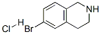 Isoquinoline, 6-bromo-1,2,3,4-tetrahydro-, hydrochlorideStructure,215798-19-9Structure Isoquinoline, 6-bromo-1,2,3,4-tetrahydro-, hydrochloride Structure,215798-19-9Structure