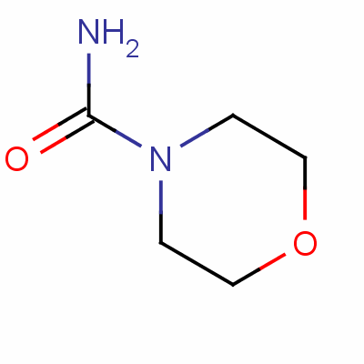 4-MorpholinecarboxamideStructure,2158-02-3Structure 4-Morpholinecarboxamide Structure,2158-02-3Structure