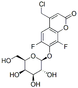 4-Chloromethyl-6,8-difluoroumbelliferyl-beta-d-galactopyranoside Structure,215868-46-5Structure