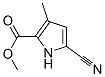 Pyrrole-2-carboxylic acid, 5-cyano-3-methyl-, methyl ester (8ci)Structure,21636-02-2Structure Pyrrole-2-carboxylic acid, 5-cyano-3-methyl-, methyl ester (8ci) Structure,21636-02-2Structure