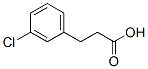 3-(3-Chlorophenyl)propanoic acidStructure,21640-48-2Structure 3-(3-Chlorophenyl)propanoic acid Structure,21640-48-2Structure