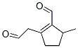 1-Cyclopentene-1-acetaldehyde, 2-formyl-3-methyl- (9ci)Structure,216512-70-8Structure 1-Cyclopentene-1-acetaldehyde, 2-formyl-3-methyl- (9ci) Structure,216512-70-8Structure