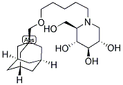 N-(5-adamant-1-yl-methoxy)pentyl deoxynojirimycin Structure,216758-20-2Structure