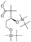(-)-(3s)-3,5-雙-{[叔丁基二甲基甲硅烷基)氧基]}-2,2-二甲基戊酸甲酯結(jié)構(gòu)式_218614-13-2結(jié)構(gòu)式