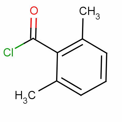 2,6-二甲基-苯甲酰氯結(jié)構(gòu)式_21900-37-8結(jié)構(gòu)式