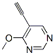 Pyrimidine, 5-ethynyl-4-methoxy- (9ci)Structure,219915-20-5Structure Pyrimidine, 5-ethynyl-4-methoxy- (9ci) Structure,219915-20-5Structure