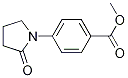 Methyl4-(2-oxopyrrolidin-1-yl)benzoateStructure,221381-89-1Structure Methyl4-(2-oxopyrrolidin-1-yl)benzoate Structure,221381-89-1Structure