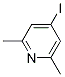 4-碘-2,6-二甲基吡啶結(jié)構(gòu)式_22282-67-3結(jié)構(gòu)式