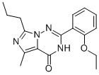2-(2-乙氧基苯基)-5-甲基-7-丙基-3H-咪唑并[5,1-f][1,2,4]噻嗪-4-酮結構式_224789-21-3結構式