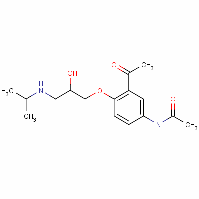 Rac diacetololStructure,22568-64-5Structure Rac diacetolol Structure,22568-64-5Structure