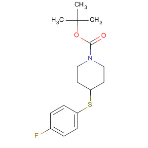 4-(4-氟-苯基磺?；?-哌啶-1-羧酸叔丁酯結(jié)構(gòu)式_226398-48-7結(jié)構(gòu)式