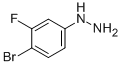Hydrazine, (4-bromo-3-fluorophenyl)-Structure,227015-68-1Structure Hydrazine, (4-bromo-3-fluorophenyl)- Structure,227015-68-1Structure