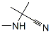 2-甲基-2-(甲氨基)丙腈結(jié)構(gòu)式_2273-39-4結(jié)構(gòu)式