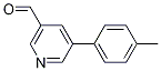 5-(4-甲基苯基)-3-吡啶羧醛結(jié)構(gòu)式_229008-16-6結(jié)構(gòu)式