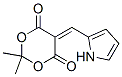 1,3-Dioxane-4,6-dione,2,2-dimethyl-5-(1h-pyrrol-2-ylmethylene)-Structure,23111-03-7Structure 1,3-Dioxane-4,6-dione,2,2-dimethyl-5-(1h-pyrrol-2-ylmethylene)- Structure,23111-03-7Structure