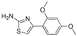 4-(2,4-Dimethoxy-phenyl)-thiazol-2-ylamineStructure,23111-45-7Structure 4-(2,4-Dimethoxy-phenyl)-thiazol-2-ylamine Structure,23111-45-7Structure