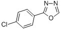 2-(4-Chlorophenyl)-1,3,4-oxadiazoleStructure,23289-10-3Structure 2-(4-Chlorophenyl)-1,3,4-oxadiazole Structure,23289-10-3Structure
