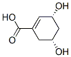 1-Cyclohexene-1-carboxylicacid,3,5-dihydroxy-,(3r,5r)-(9ci)Structure,232952-17-9Structure 1-Cyclohexene-1-carboxylicacid,3,5-dihydroxy-,(3r,5r)-(9ci) Structure,232952-17-9Structure