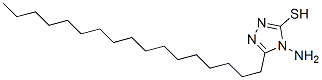 4-Amino-5-heptadecyl-3-mercapto-1,2,4-triazoleStructure,23455-87-0Structure 4-Amino-5-heptadecyl-3-mercapto-1,2,4-triazole Structure,23455-87-0Structure