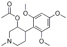 1-Methyl-4-(2,4,6-trimethoxyphenyl)piperidin-3-yl acetateStructure,234771-36-9Structure 1-Methyl-4-(2,4,6-trimethoxyphenyl)piperidin-3-yl acetate Structure,234771-36-9Structure