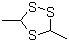 3.5-Dimethyl-1.2.4-trithiolaneStructure,23654-92-4Structure 3.5-Dimethyl-1.2.4-trithiolane Structure,23654-92-4Structure