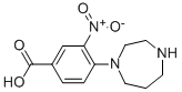 4-(Hexahydro-1h-1,4-diazepin-1-yl)-3-nitrobenzoic acidStructure,238428-99-4Structure 4-(Hexahydro-1h-1,4-diazepin-1-yl)-3-nitrobenzoic acid Structure,238428-99-4Structure