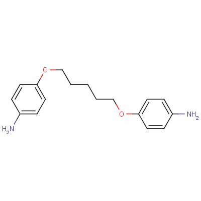 1,5-Bis(4-aminophenoxy)pentaneStructure,2391-56-2Structure 1,5-Bis(4-aminophenoxy)pentane Structure,2391-56-2Structure
