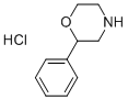 2-Phenylmorpholine hydrochlorideStructure,23972-42-1Structure 2-Phenylmorpholine hydrochloride Structure,23972-42-1Structure