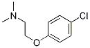 Ethanamine, 2-(4-chlorophenoxy)-n,n-dimethyl-Structure,2401-47-0Structure Ethanamine, 2-(4-chlorophenoxy)-n,n-dimethyl- Structure,2401-47-0Structure