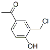 3-Chloromethyl-4-hydroxyacetophenoneStructure,24085-05-0Structure 3-Chloromethyl-4-hydroxyacetophenone Structure,24085-05-0Structure